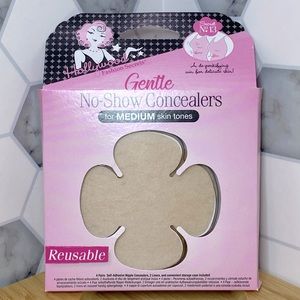 🔥5/$25🔥Hollywood Fashion Secrets Gentle No-Show Nipple Concealers Medium Skin